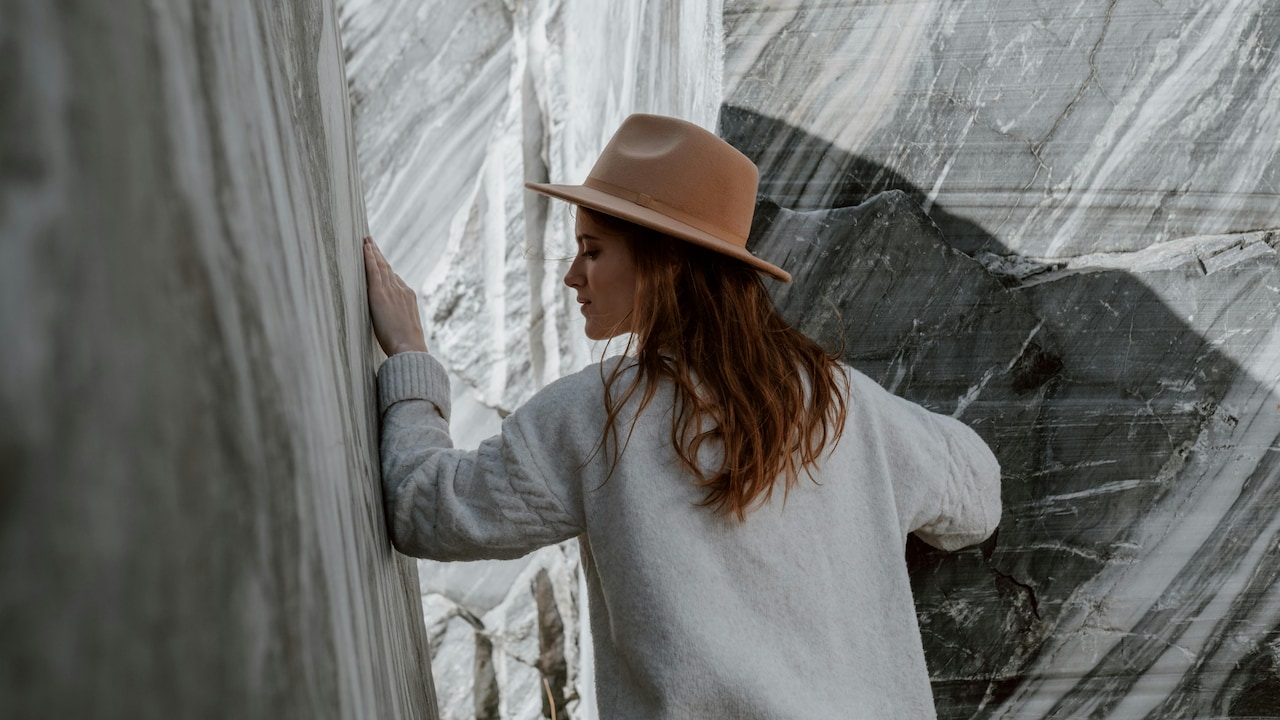 Know how to pull off fedora hats without looking over the top