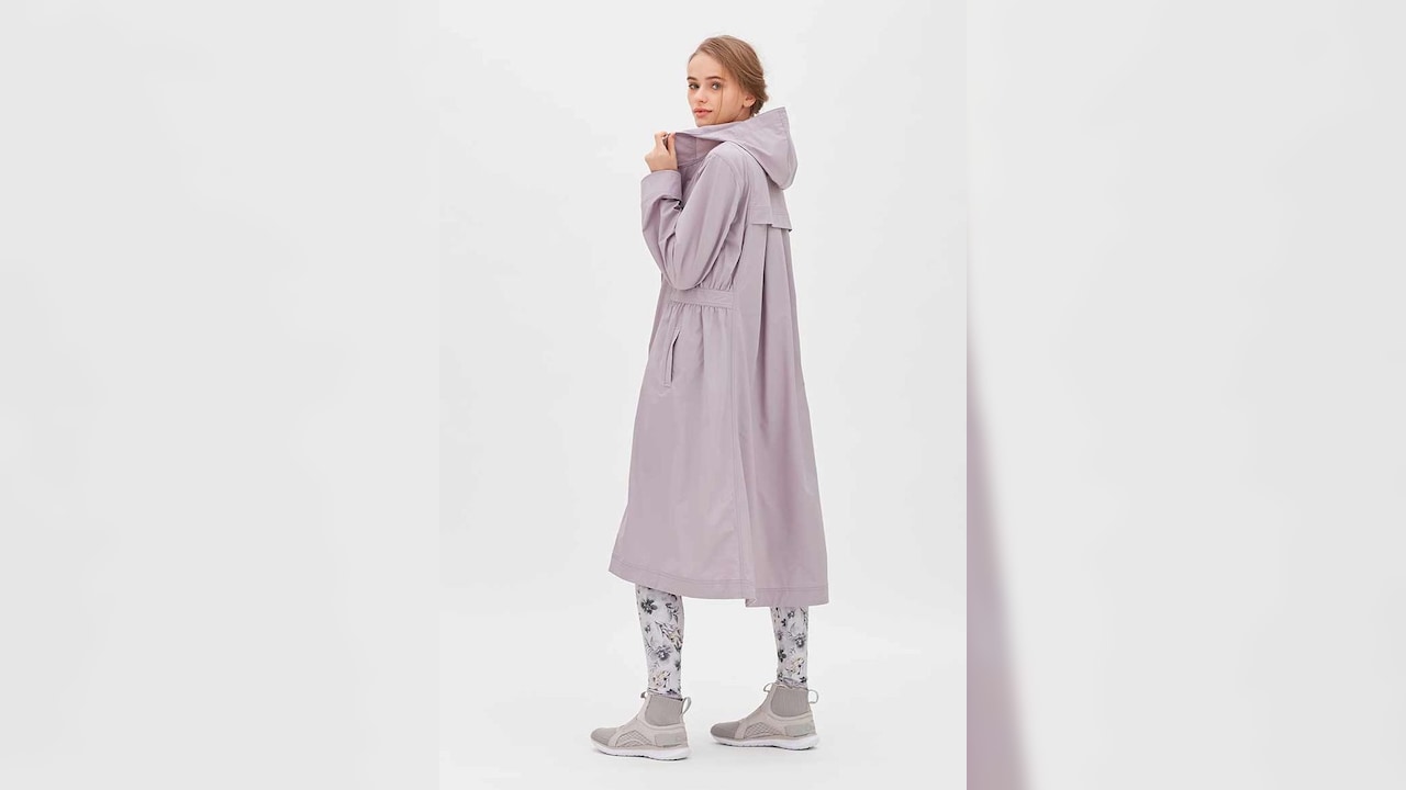 Stay Stylish And Dry With This Printed Hooded Raincoat for Women Available Now On Myntra