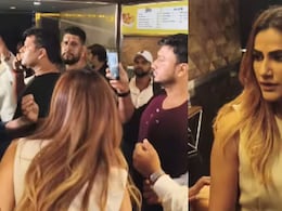 Viral Video: Actress Ruchi Gujjar Slaps, Hits Producer With Sandal At Film Premiere. Watch