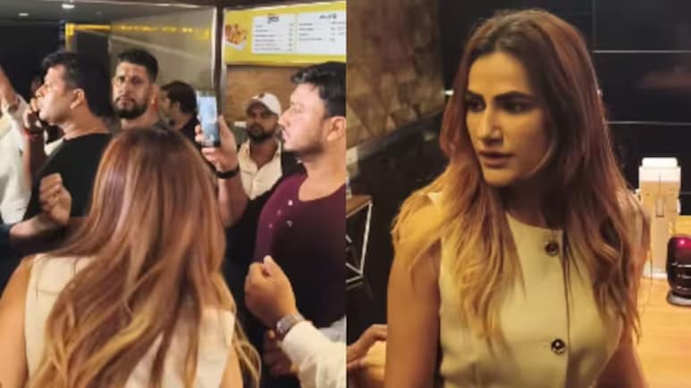 Viral Video: Actress Ruchi Gujjar Slaps, Hits Producer With Sandal At Film Premiere. Watch