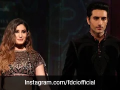 ICW 2025 Finale: Rasha Thadani And Ibrahim Ali Khan Twin In Black And Gold Ensembles For JJ Valaya