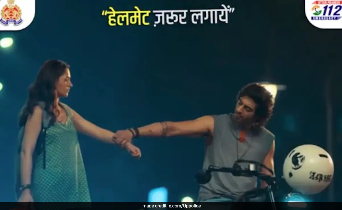 UP Police Promote Safety with "Saiyaara" Scene
