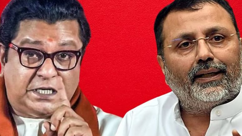 'मैंने हिंदी सिखा दी', मराठी-हिंदी भाषा विवाद में राज ठाकरे के पलटवार पर निशिकांत दुबे का तंज