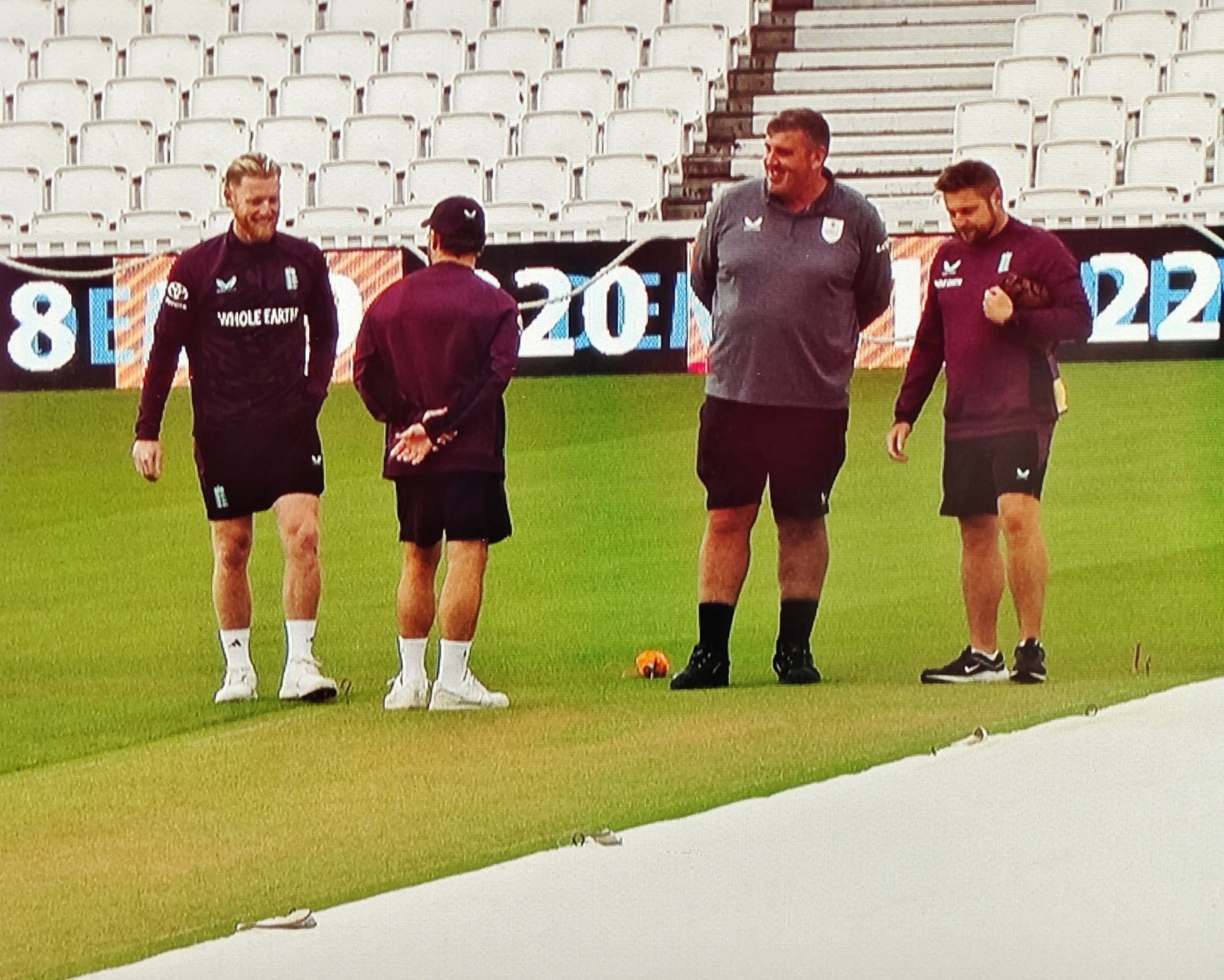 Hypocrisy? Curator, McCullum Stand Next To The Pitch Day After Gambhir Row