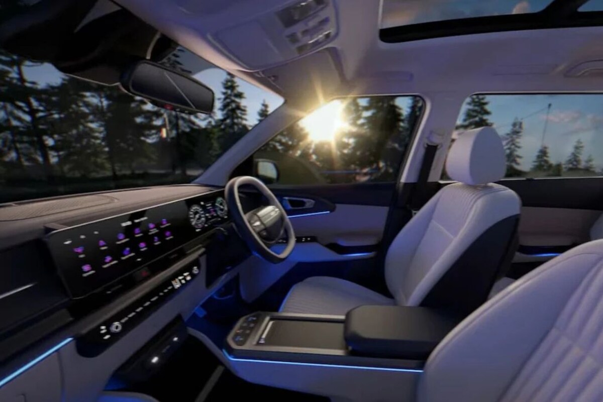 Kia Carens Clavis EV interior Kia Carens Clavis EV interior