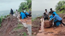 झमाझम बारिश से करणपुर घाटी बंद, सैकड़ों गांवों का टूटा संपर्क; ग्रामीण परेशान