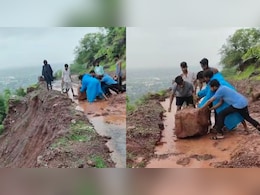झमाझम बारिश से करणपुर घाटी बंद, सैकड़ों गांवों का टूटा संपर्क; ग्रामीण परेशान