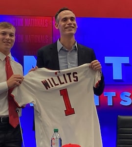 17-Year-Old Eli Willits, No. 1 Overall Pick In Major League Baseball Draft, Signs With Nationals