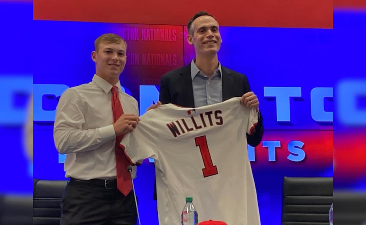 17-Year-Old Eli Willits, No. 1 Overall Pick In Major League Baseball Draft, Signs With Nationals