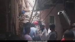 2 Dead As 3-Storey Building Collapses In Delhi's Welcome Area