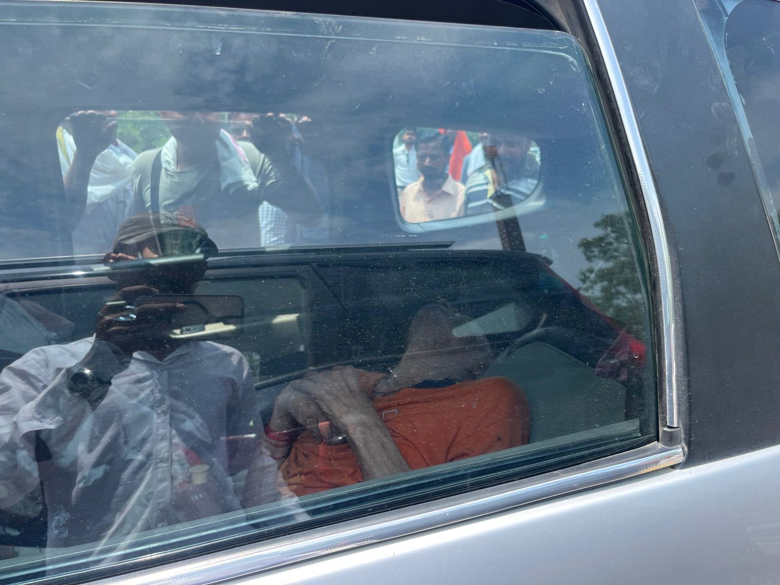 Video: 80-Year-Old With Paralysis Locked Inside Car, Family Visits Taj Mahal