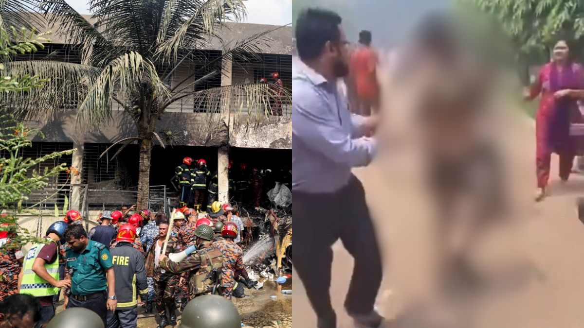 "Children Ran, Bodies On Fire": Dhaka Crash Eyewitnesses Describe Horror