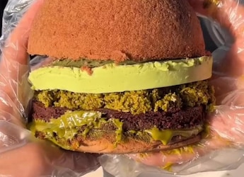 Viral Now: "Dubai Chocolate Burger" In UAE Leaves Internet Divided