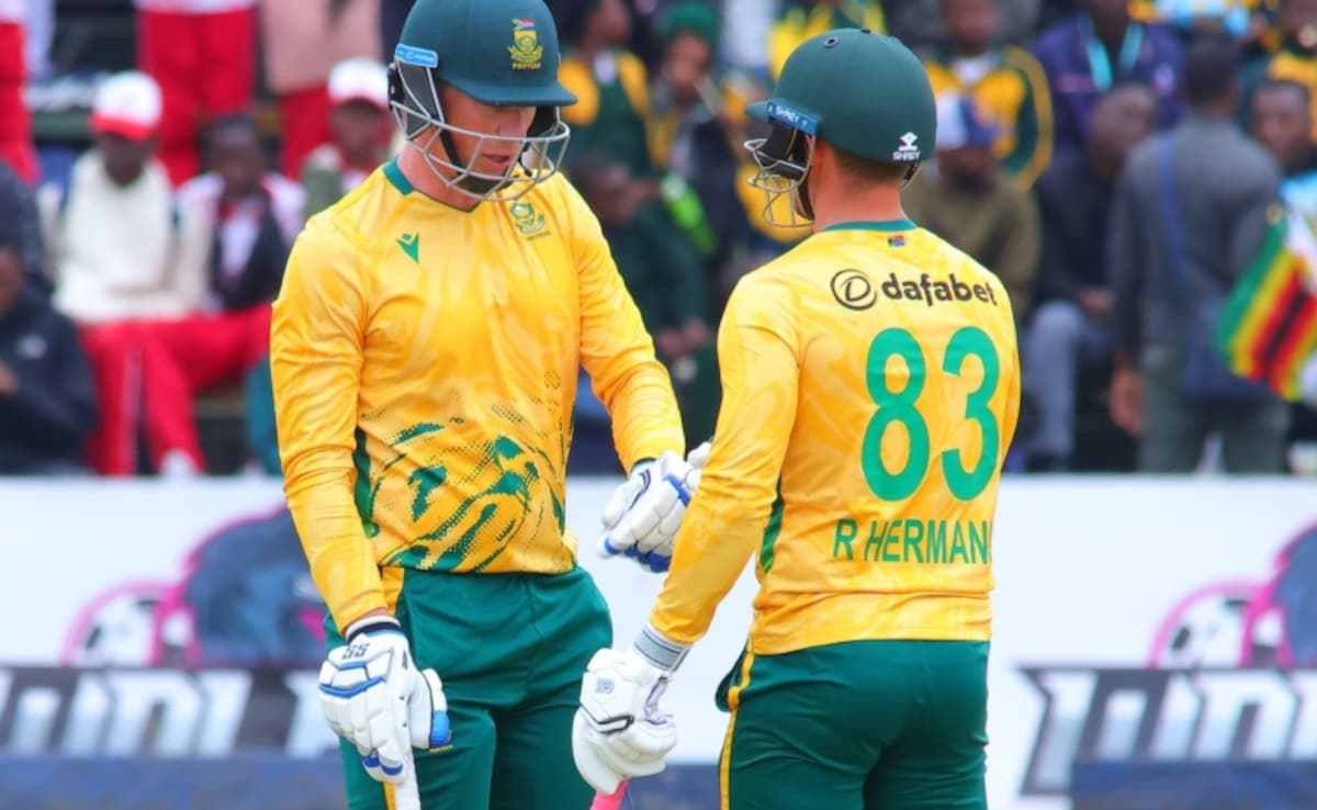 South Africa Sail Into Tri-Series Final With Seven-Wicket Win Over Zimbabwe