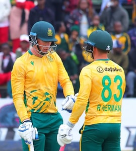 South Africa Sail Into Tri-Series Final With Seven-Wicket Win Over Zimbabwe