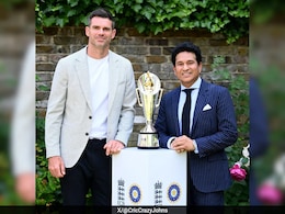 "Completely Out Of...": James Anderson Finally Reacts To Anderson-Tendulkar Trophy Naming "Completely Out Of...": James Anderson Finally Reacts To Anderson-Tendulkar Trophy Naming