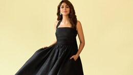 Mrunal Thakur Makes A Case For Monochrome Magic In A Black Midi Dress