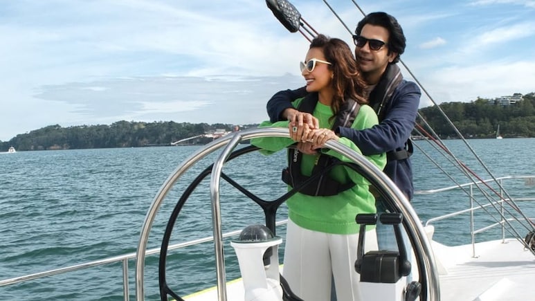 Rajkummar Rao And Patralekhaa's Postcard From Auckland Included A Yacht Ride Rajkummar Rao And Patralekhaa's Postcard From Auckland Included A Yacht Ride