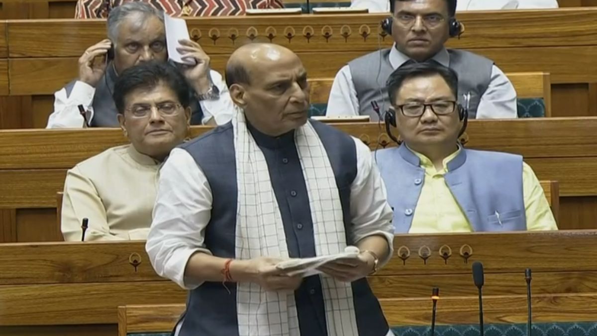 Parliament Monsoon Session Day 6 Live Updates: Defence Minister Rajnath Singh Initiates Debate On Op Sindoor In Lok Sabha