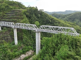 New Railway Line Brings Mizoram's Aizawl On India's Train Map For 1st Time New Railway Line Brings Mizoram's Aizawl On India's Train Map For 1st Time