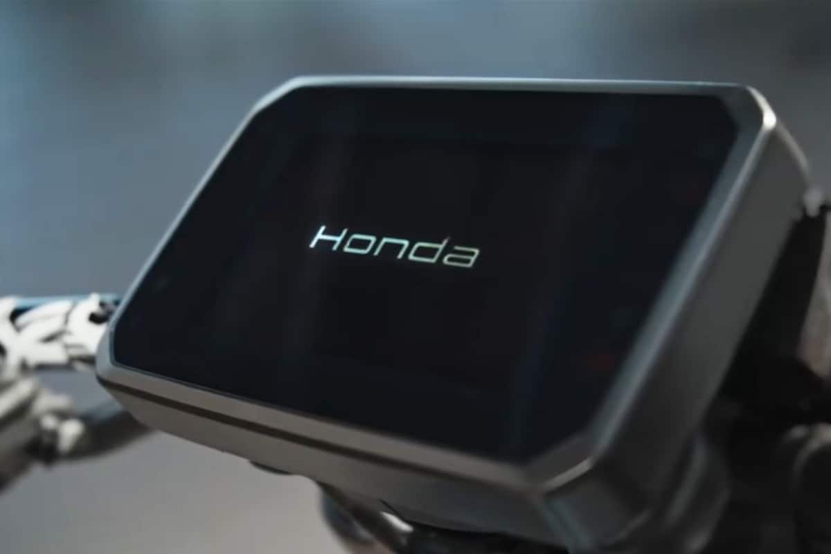 Honda electric motorcycle teased Honda electric motorcycle teased