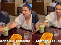 "<i>Maar Ke Tamacha!</i>": Vidya Balan's Take On Trending Matcha Is Too Funny To Miss