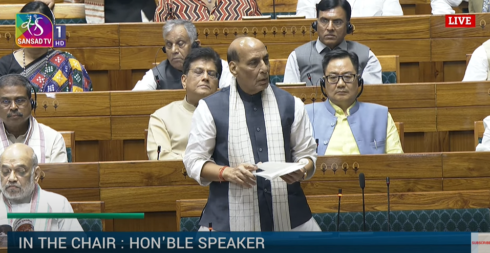 संसद LIVE:  100 से ज्यादा आतंकी और उनके आका मारे गए... ऑपरेशन सिंदूर पर लोकसभा में रक्षा मंत्री