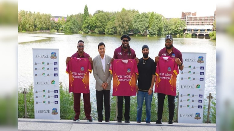 WCL 2025: 18 कैरेट सोने से जड़ी... क्रिकेट इतिहास की सबसे महंगी जर्सी पहनेंगे वेस्टइंडीज के खिलाड़ी WCL 2025: 18 कैरेट सोने से जड़ी... क्रिकेट इतिहास की सबसे महंगी जर्सी पहनेंगे वेस्टइंडीज के खिलाड़ी