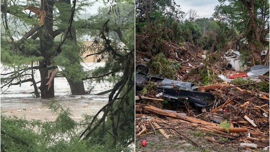 Texas Floods Latest News Death Toll Search On For Missing: Bodies Hanging From Trees, Fishes On Banks