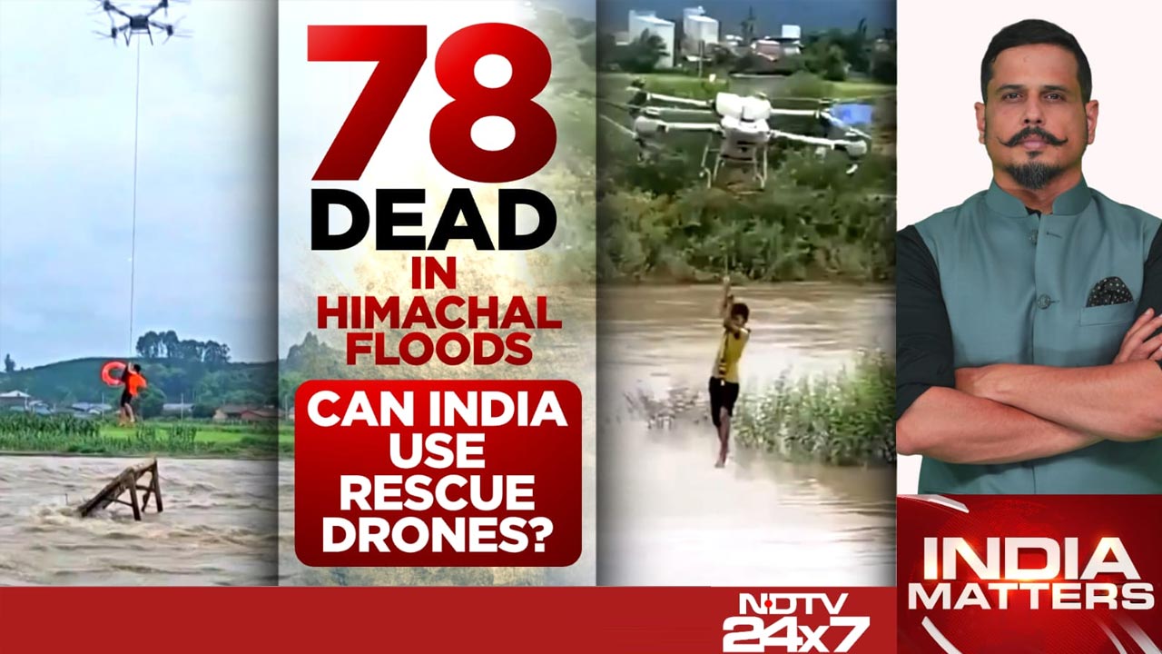 78 Dead In Himachal Flash Floods: Can India Use Rescue Drones?