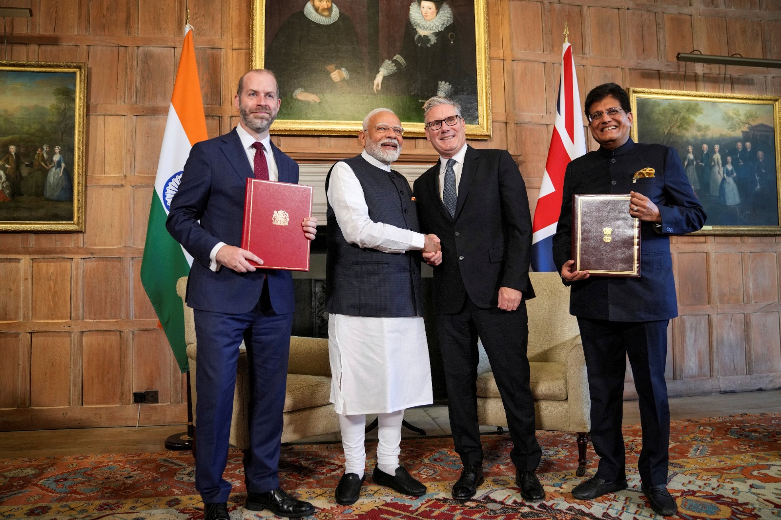 India-UK Free Trade Pact Signed, PM Modi Says New Market For Indian Farmers