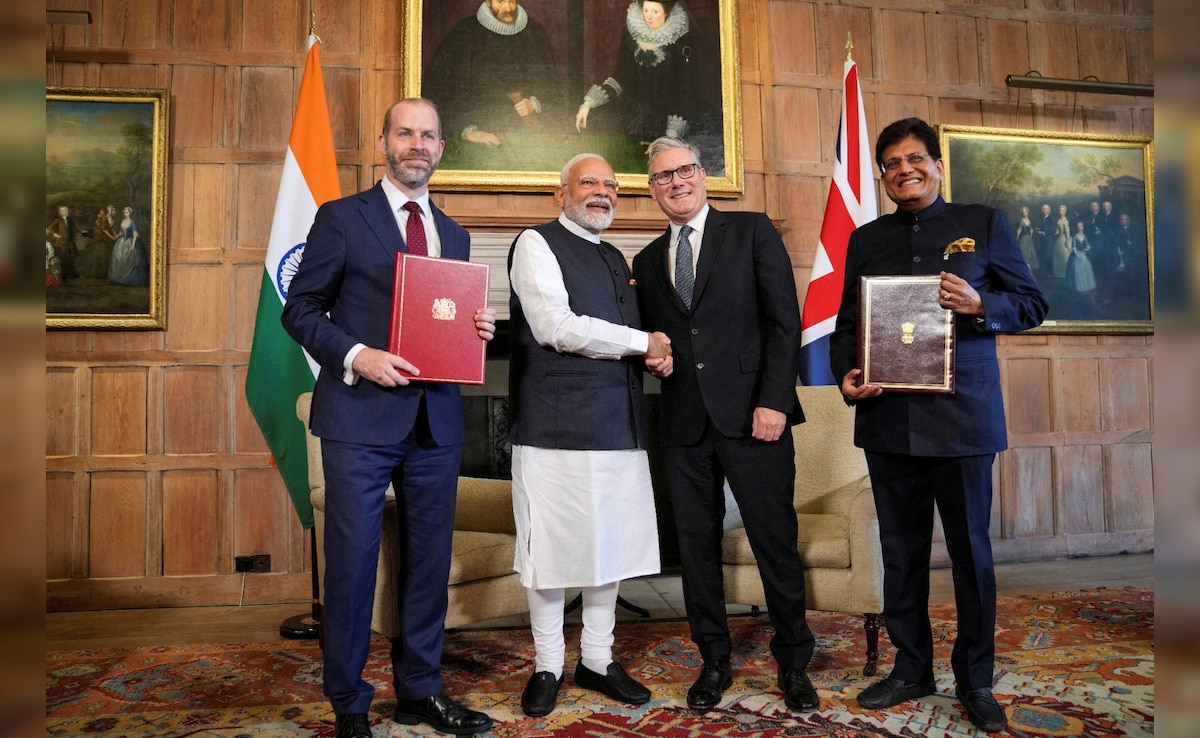 India-UK Free Trade Pact Signed, PM Modi Says New Market For Indian Farmers