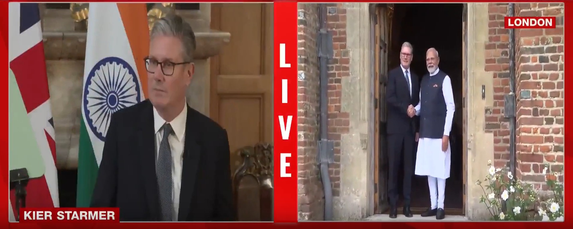 "Yeah, No Problem...": PM Rescues Translator Struggling With Starmer's Speech