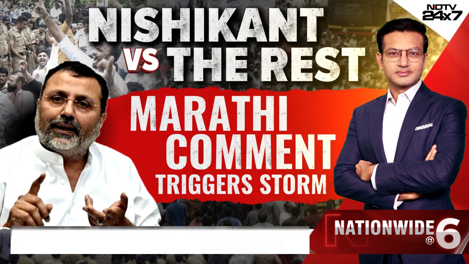 Nishikant Dubey Vs The Rest: Marathi Comment Triggers Storm