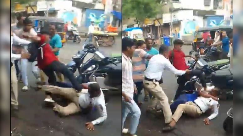 Nalasopara Video : वाहतूक पोलिसाला मारहाण करणं पडलं महागात, बाप-लेकासह साथीदाराला अटक; आज कोर्टात हजर करणार