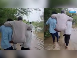 Video: फुलेरा विधायक को कंधे पर बैठाकर जलभराव वाले गांव का कराया मुआयना, वीडियो वायरल Video: फुलेरा विधायक को कंधे पर बैठाकर जलभराव वाले गांव का कराया मुआयना, वीडियो वायरल