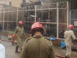 Transformer Blast Near Delhi AIIMS Trauma Centre Sparks Fire, None Injured Transformer Blast Near Delhi AIIMS Trauma Centre Sparks Fire, None Injured