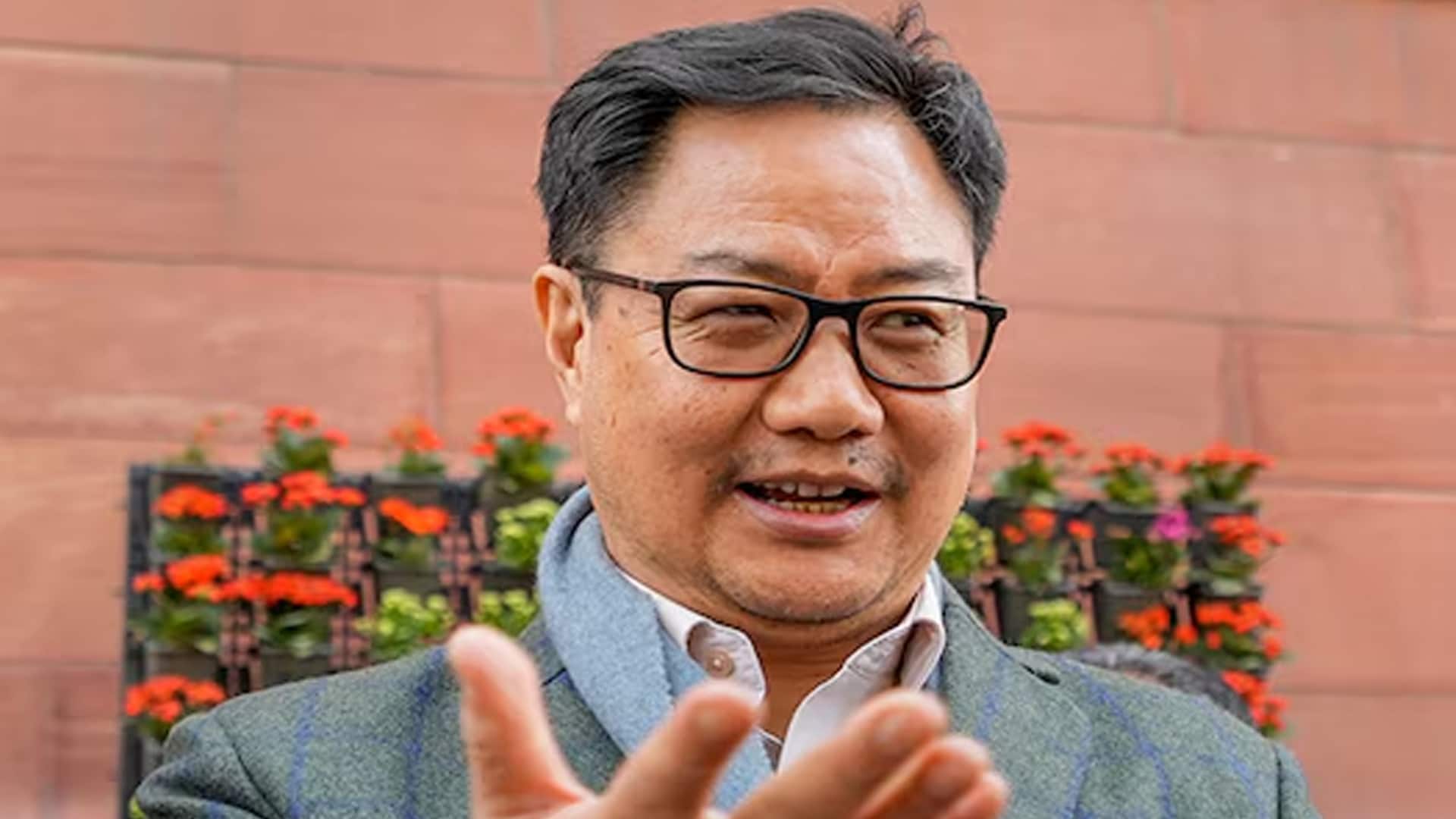 Video: Kiren Rijiju Criticises Chidambaram, Warns Against Using Pakistan's Narrative Ahead of Operation Sindoor Debate