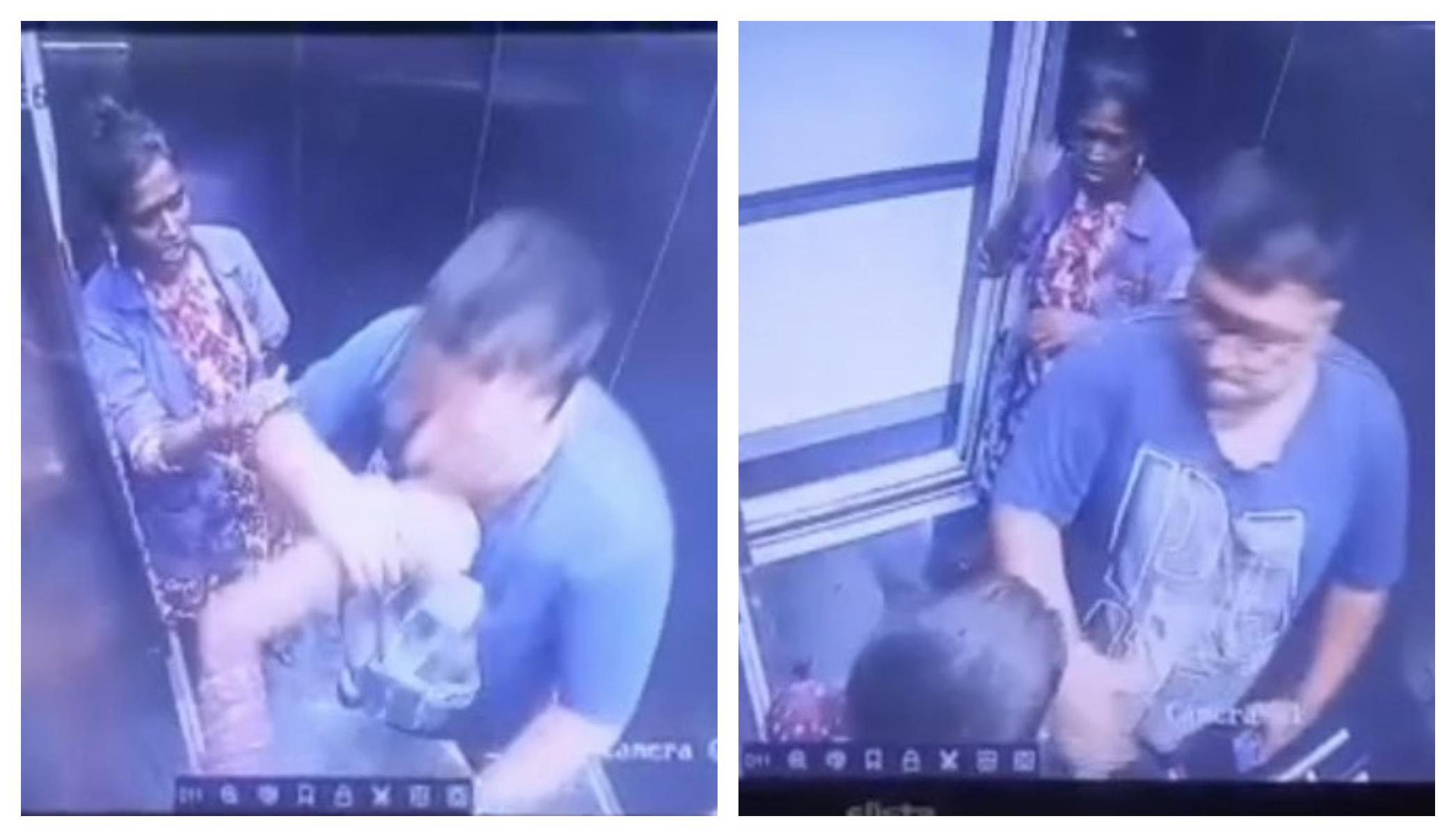 CCTV Shows Man Slapping, Biting 12-Year-Old For Not Holding Lift Door Open
