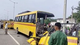 Rajasthan: ब्यावर में NH-48 पर स्कूल बस दुर्घटनाग्रस्त, 10 साल के छात्र की मौत; 6 दिन पहले ही हुआ था एडमिशन