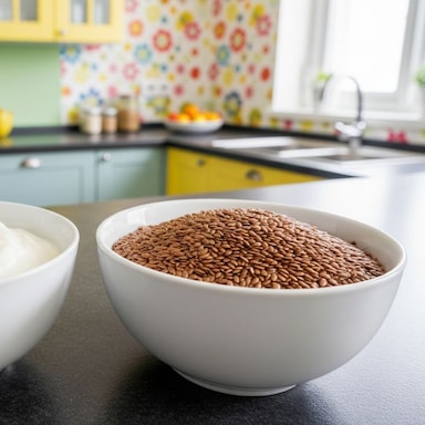 Which Foods Help With Constipation? This Dahi And Flaxseed Remedy Works