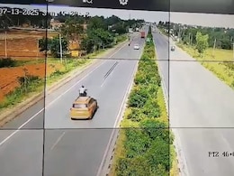 CCTV Captures Car Dragging Bike 100 Metres In Fatal Hit-And-Run In Karnataka CCTV Captures Car Dragging Bike 100 Metres In Fatal Hit-And-Run In Karnataka