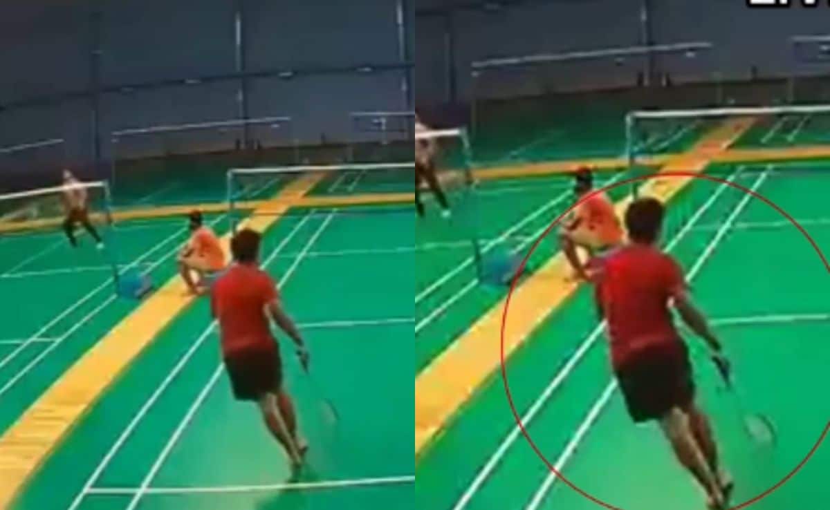 Hyderabad badminton Player collapsed And Died Due To Heart Attack Watch ...