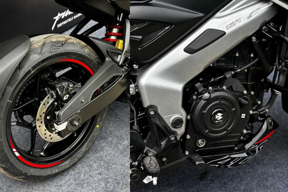 2025 Bajaj Pulsar NS400Z hardware