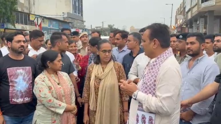 जयपुर में बारिश से बिगड़े हालात; ग्राउंड पर उतरे सीएम भजनलाल, जानें कहां और किधर से गुजरेगा काफिला