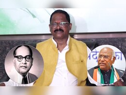 कांग्रेस नेता ने मल्लिकार्जुन खरगे को बताया डॉ आंबेडकर का अवतार, भाजपा बोली-  नेता करने लगे चापलूसी