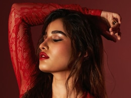 Rasha Thadani Looks Red-y For A Stylish Summer In This Lace Dress Rasha Thadani Looks Red-y For A Stylish Summer In This Lace Dress
