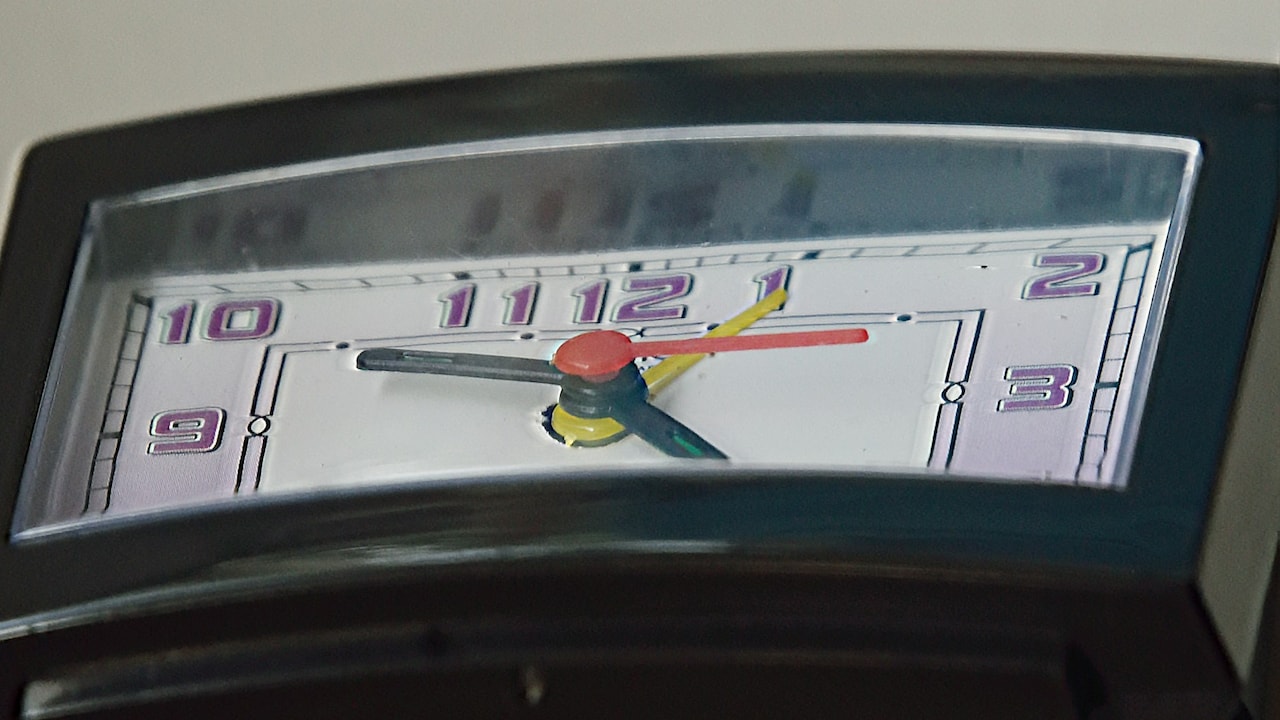 Choose a clock with soft LED backlighting
