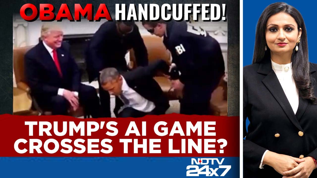 Video : Trump's AI Video Of Barack Obama: Fake Arrest, Real Outrage