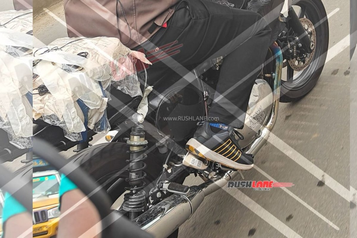 Royal Enfield Continental GT-R 750 spied testing Royal Enfield Continental GT-R 750 spied testing